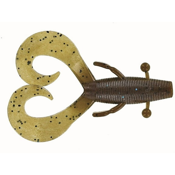 Yamamoto Cowboy Creature Bait, 4", 7pk, Okeechobee Craw