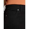 thumbnail image 4 of Terra & Sky Women's Plus High Rise A Line Denim Shorts, 5" Inseam, Sizes 16W-26W, 4 of 5