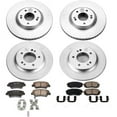 thumbnail image 2 of PowerStop Front and Rear Geomet Coated Brake Rotor and Pad Kit Fits: HYUNDAI KIA Select Models CRK7511, 2 of 5