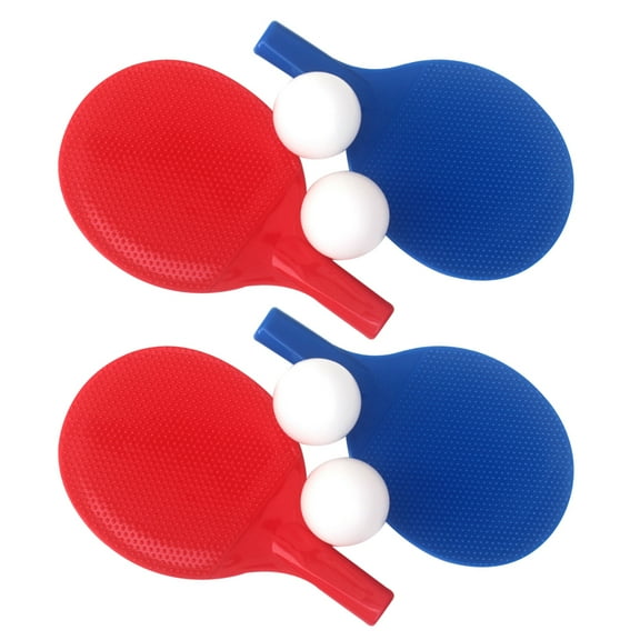 Tennis Table Pong Racket Kids Paddles Paddle Set Outdoor Plastic Rackets Bat Game Toy Diy Education Play Beginner