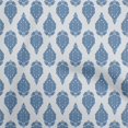 thumbnail image 1 of oneOone Viscose Jersey Blue Fabric Asian Floral Traditional Sewing Craft Projects Fabric Prints By Yard 60 Inch Wide, 1 of 4