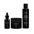 thumbnail image 1 of Golden Grooming Co. Paquete de barba diaria – Juego completo para el cuidado de la barba | Incluye bálsamo y champú de aceite para barba (cítricos ahumados regulares, edición limitada), 1 of 5