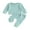 Green, variant on Bagilaanoe 2PCS Toddler Baby Girl Boy Pants Set Long Sleeve Sweatshirt Pullover Tops + Drawstring Sweatpants 6M 12M 18M 24M 3T Kids Casual Sweatsuits