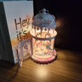 thumbnail image 4 of New music KT cat Hello Kitty DIY handmade birthday gift night light iron candlestick European high-end, 4 of 5