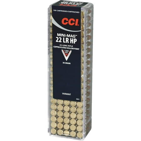 CCI Mini-Mag HP 22LR Rimfire Ammo