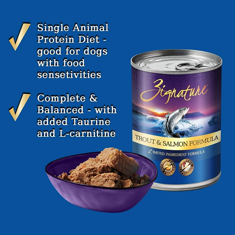 Zignature canned dog food reviews top