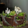 thumbnail image 6 of CSCHome Flower Pot Succulent Planters Tree Hole Pots Resin Flower Plant Pot Garden Micro Landscape Resin Bonsai for Office Home Garden Decoration, 6 of 6