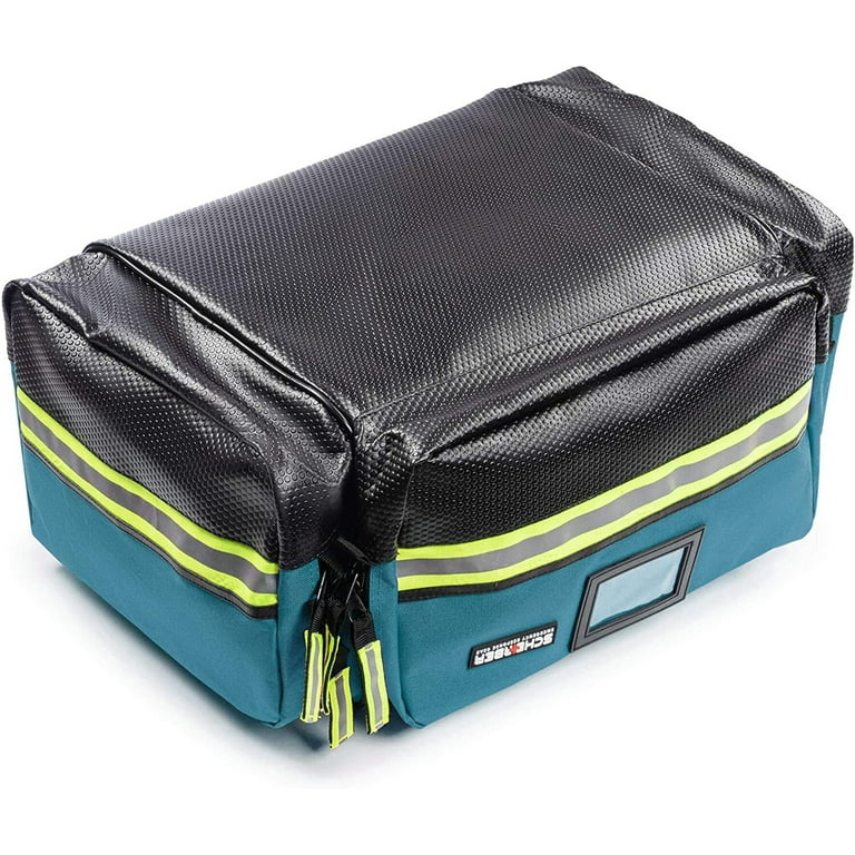 Scherber First Responder Bag  Fully-Stocked Professional Advanced EMT/EMS  Trauma Kit 