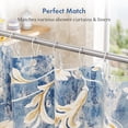 thumbnail image 3 of Bathway Shower Curtain Hooks White Shower Curtain Rings with Cylindrical Design, 12Pcs Metal Shower Curtain Hooks Rust Proof, Smooth Glide Double Shower Hooks Rings for Shower Curtain, 3 of 7