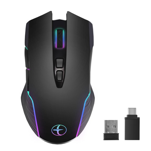 RatóN InaláMbrico RatóN Jiggler RatóN Mover LED Recargable 2.4G Mause ErgonóMico Mini RatóN RatóN óPtico USB 1600