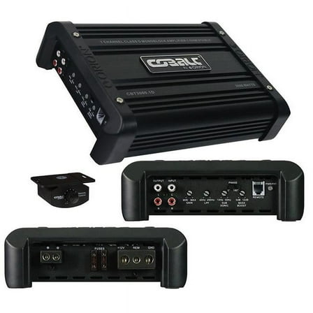 CBA3000.1D - 3000 Watt MAX Class D Monoblock Amplifier