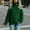 Green, variant on EQWLJWE Women's Casualsolid Color Casual Thick Line Long Sleeve Turtleneck Sweater Women's Sweater Holiday Clearance