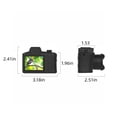 thumbnail image 3 of Ganfancp Cámara Digital Slr,30X Grabadora Hd Cámara de Vídeo Infantil con Larga Espera y Carga Usb,Para Niños/Niñas/Chicos/Estudiantes/Ancianos Ofertas Del Día Liquidación 1X Cámara Digital,1X Manual, 3 of 7