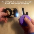 thumbnail image 3 of Educator E-Collar Humane Dog Training Collar with Remote, Features 100 Levels of Safe Stimulation, Tapping Sensation, Night Light, Waterproof, Rechargeable, 1/3 Mile 1 Small Dog, Purple, 3 of 6