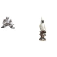 thumbnail image 1 of Figuras de búho, figura de loro de resina, estatua de pájaro, escultura de animal, adorno de escritorio, diseño artístico realista, adecuado para, 1 of 8