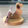thumbnail image 3 of Ysyqkn Mobile phone stand holder lightweight and stable mobile phone tablet universal Wood Golden Retriever Dog, 3 of 10