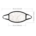 thumbnail image 3 of WIRESTER Reusable Washable Polyester Cotton Mask Cover Protection For Adult, Monkey Giraffe Crocodile, 3 of 7
