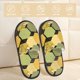 thumbnail image 2 of Balery Bee honey Pantuflas de Casa de Felpa Silenciosas con Diseño Estampado, Zapatillas Cómodas Antideslizantes de Algodón para Interior-Large, 2 of 8