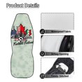 thumbnail image 5 of POLERO 2026 Football Festival Front Seat Covers for Automobile, Easy to Install Washable Polyester Fabric Front Seat Protectors Pack of 2 for Car Truck, 5 of 12