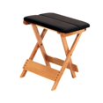 thumbnail image 4 of Taburete plegable para pies, asiento plegable de madera, silla plegable portátil, reposapiés, taburete plegable para el hogar, dormitorio, camping al, 4 of 9