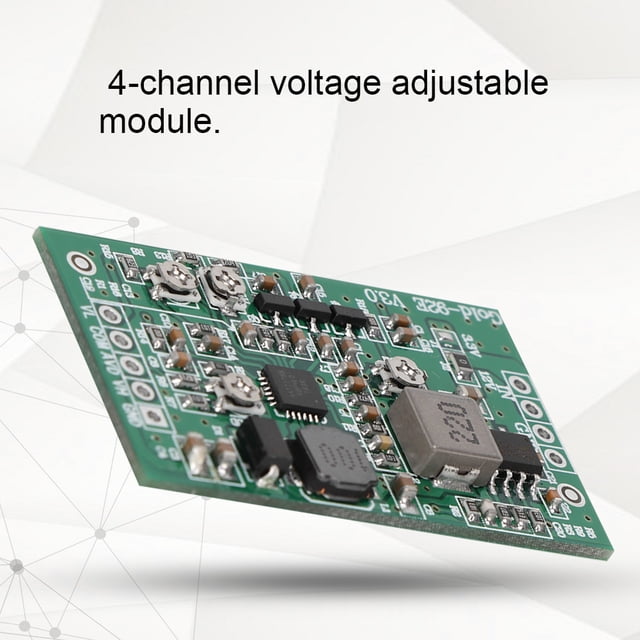 Wchiuoe Boost Board Module LCD TCON Board VGL VGH VCOM AVDD 4 Adjustable Gold-92E Zhide, 4 TCON Board