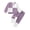 Purple, variant on Kimi bear 3T Toddler Girl Outfit Set 4T Child Girls Long Sleeves Color Block Top Jegging Pants 2pcs Clothing Brown