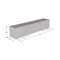 thumbnail image 5 of Baja WH-EF Floating Fireplace TV Stand, 5 of 5