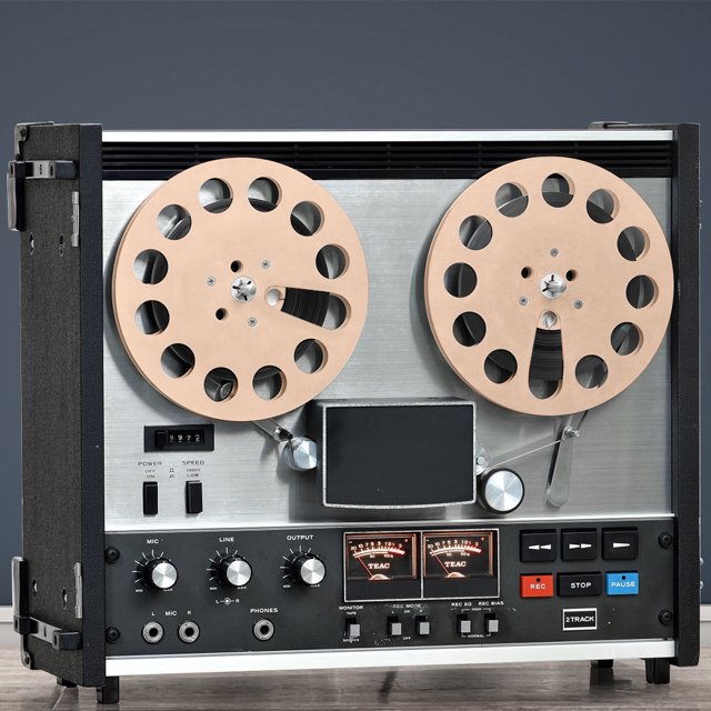 7inch Empty Tape Reel Accessories 1/4 Blank Tape Reel for Studer ReVox/TEAC/BASF