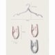 thumbnail image 2 of 10Pcs Plastic Travel Hangers,Portable Folding Clothes Hangers,Travel Accessories Foldable Clothes Drying Rack for Travel, 2 of 5