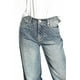 thumbnail image 5 of Jeans Wide Leg Roman Fashion Textura Mezclilla medio Azul 0, 5 of 8