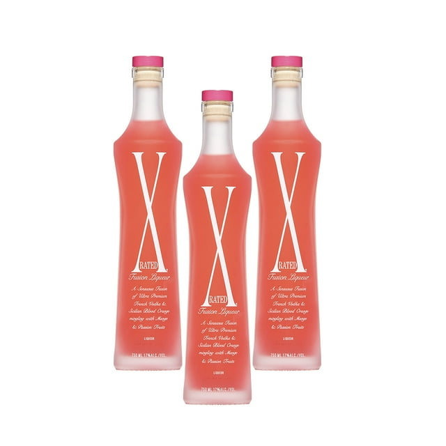 Pack De 3 Vodka X Rated 750Ml