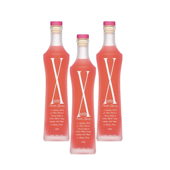 Pack De 3 Vodka X Rated 750Ml