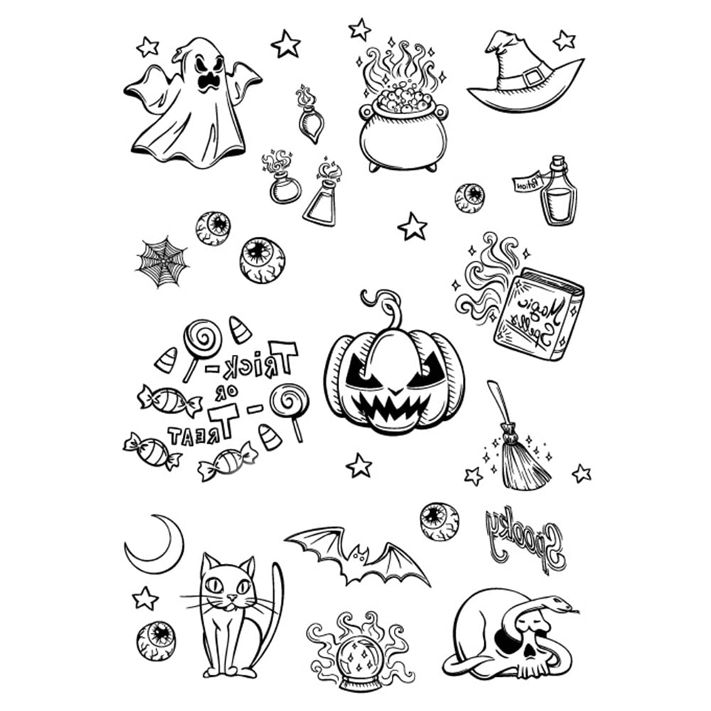 Details about   Halloween Sketch Painting Witch Black White Waterproof Fabric Shower Curtain Set