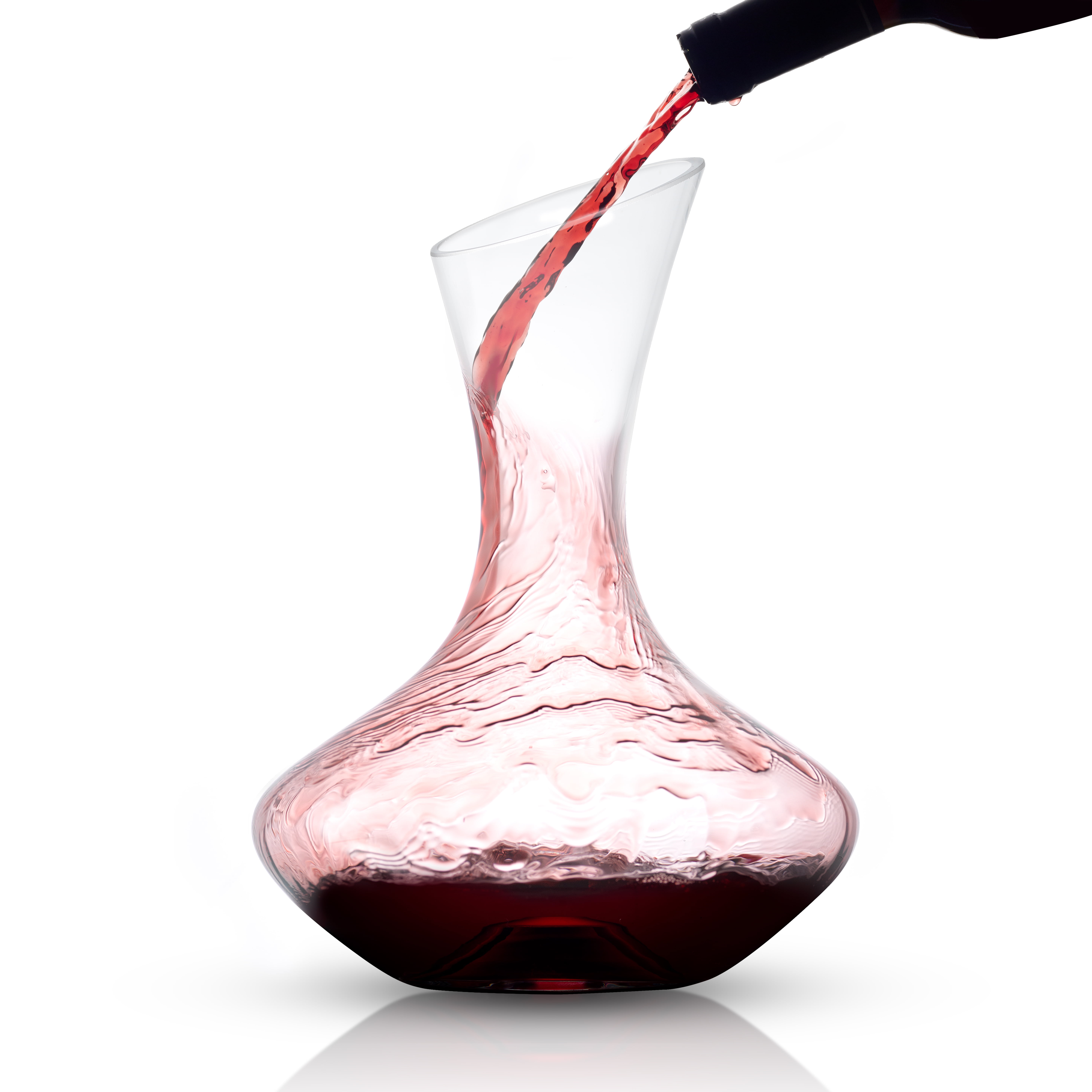 Andre Square European Mouth Blown 34 Oz Scotch Or Whiskey Lead Free Crystal Decanter H10 5 Walmart Com Walmart Com