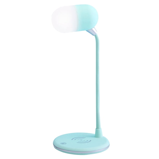 Lámparas de mesa multifunción 3 en 1 Lámpara de escritorio LED Carga inalámbrica Altavoz Bluetooth Luz de escritorio plegable Methold DZ6751-04B
