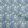 thumbnail image 1 of oneOone Cotton Cambric Blue Fabric Tropical Fabric For Sewing Printed Craft Fabric By The Yard 56 Inch Wide, 1 of 5