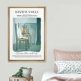 thumbnail image 3 of PixonSign Framed Canvas Print Wall Art Xavier Valls Pastel Still Life Painter Studio Classic Vintage Illustrations Fine Art Decorative Multicolor for Living Room, Bedroom, Office - 24"x36" NATURAL, 3 of 5