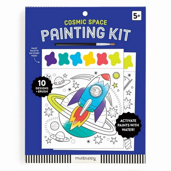 Cosmic Space Painting Kit, (Hardcover)
