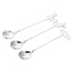 thumbnail image 3 of GOOHOCHY Cosas de postres para el hogar 3pcs cucharadas de pastel convenientes cucharas multifunción de alimentos, 3 of 8