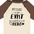 thumbnail image 4 of Inktastic My Dad is an EMT and a Hero Boys or Girls Long Sleeve Baby Bodysuit, 4 of 5