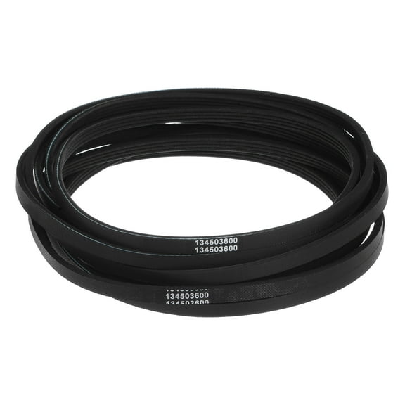 2pcs 134503600 Washer Drive Belt, Power Transmission Belt, Replaces Part for Washing Machine and Dryer