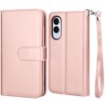 thumbnail image 2 of For Samsung Galaxy S25 Edge Case Wallet with Card Holder, Lanyard and Kickstand for Women Men, Ebizware Magnetic Detachable PU Leather Wallet Phone Case Cover for Samsung Galaxy S25 Edge - Rose Gold, 2 of 8