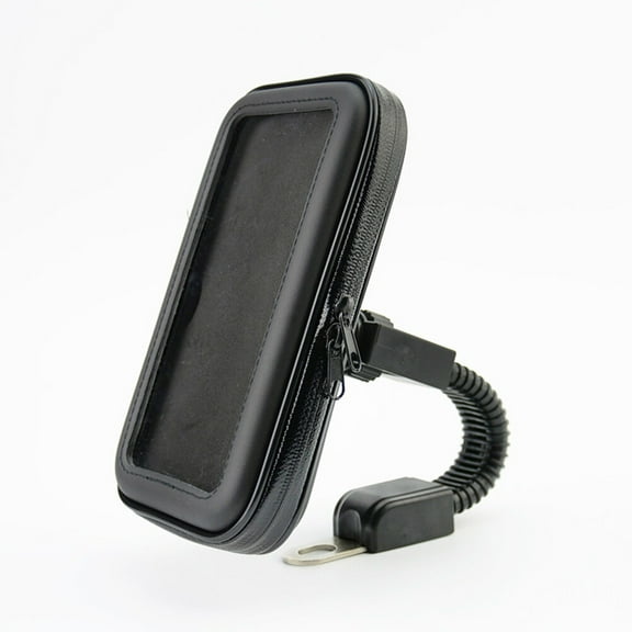 RENACLIPY Bike Phone Holder 1Set Square Shape Electric Bike Accessory with 360 Degree Rotation Black Color