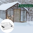 thumbnail image 4 of YAOMOBB Bâche Transparente Renforcée Bâche Robuste avec Œillets Bord Renforcé Résistant aux Déchirures pour Patio et Porche, 4 of 5