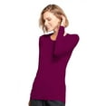 thumbnail image 4 of Cherokee Workwear Women's Underscrubs Long Sleeve Knit Tee 4881, 4 of 5