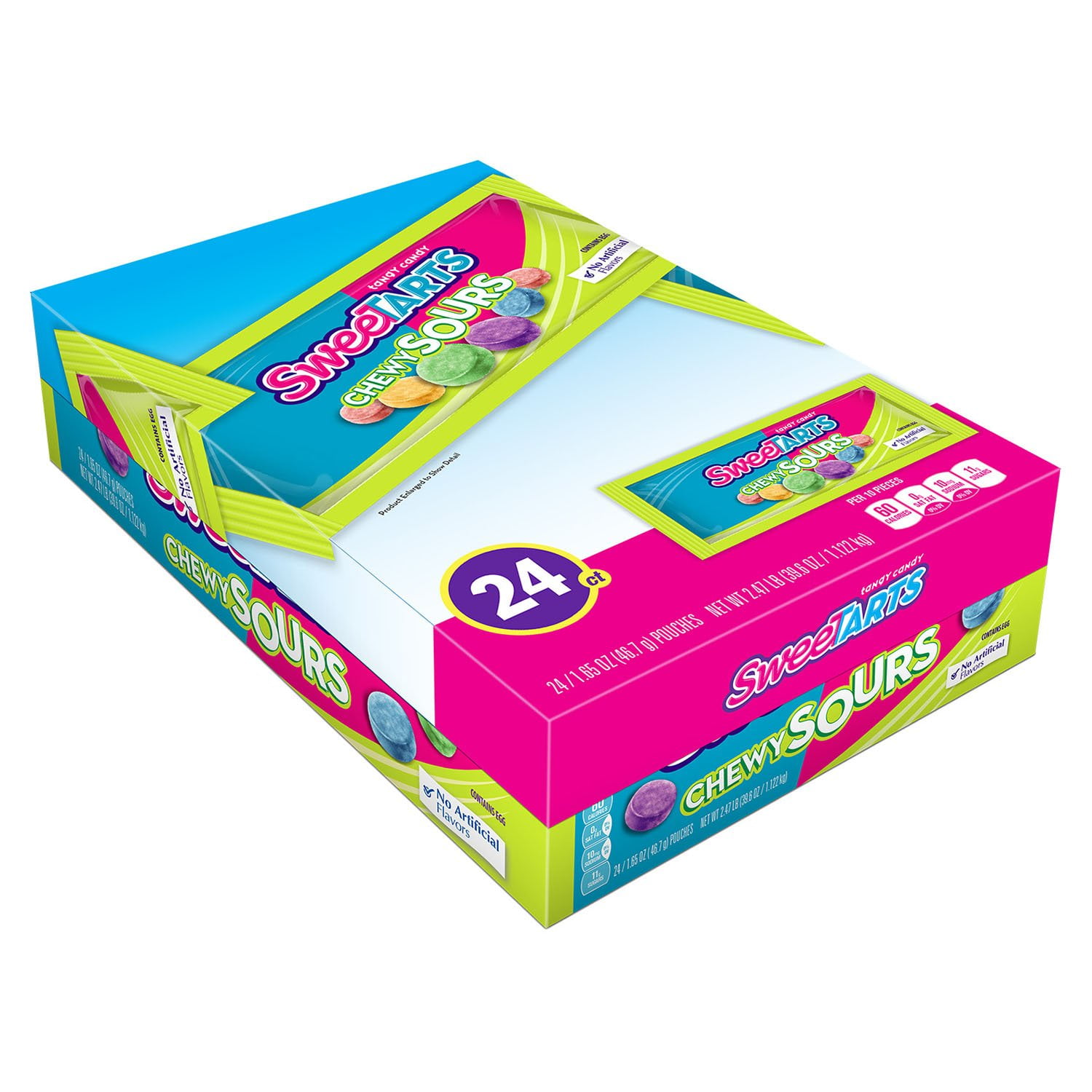 Sweetarts Sour Chewy Candy  Shockers - 24 / Box - Candy Favorites