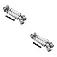 thumbnail image 1 of maskred Premium Performance Adjustable Length 100-140MM Aluminum Universal CVD Drive Silver 2Set, 1 of 6