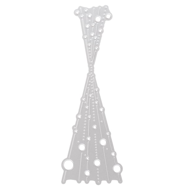 Troquel de corte de metal con forma de cortina, molde para cortar tarjetas de álbumes de recortes, plantillas para manualidades