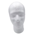 thumbnail image 1 of Modelo de maniquí de maniquí independiente para sombrero, casco, auricures, joyería para cabeza 02 Sunnimix Soporte de cabeza de maniquí de espuma, 1 of 7