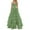 Green, variant on Jamsmile Women Dress Summer Strapless Corset Chiffon Ruffles Hem Long A Line Tiered Evening High Split Party Long Sundress